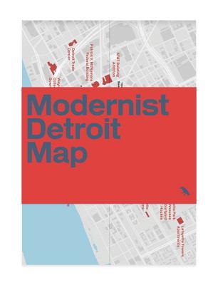 Vorderes Coverbild Modernist Detroit Map