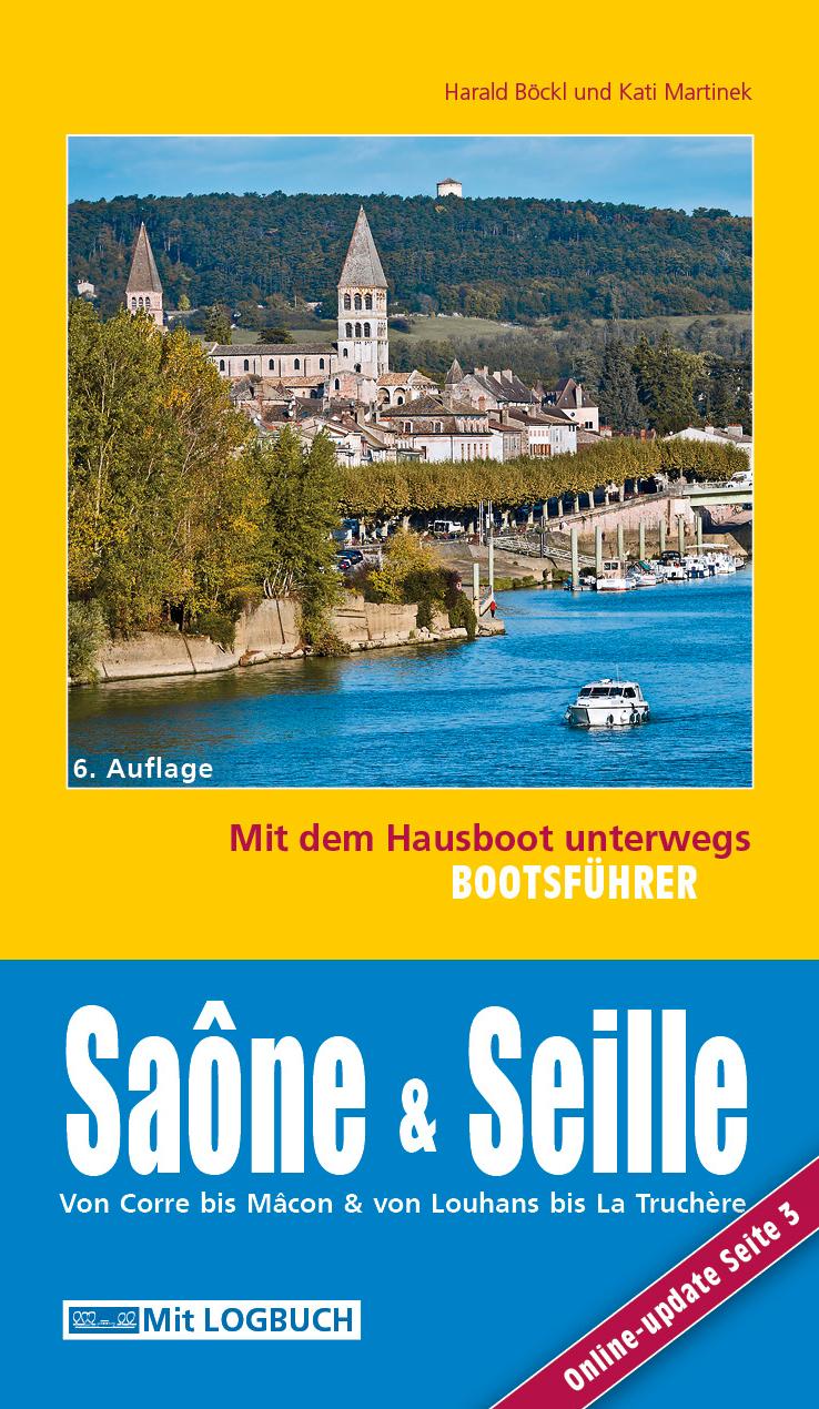 Vorderes Coverbild Bootsführer Saône und Seille: Mit dem Hausboot unterwegs