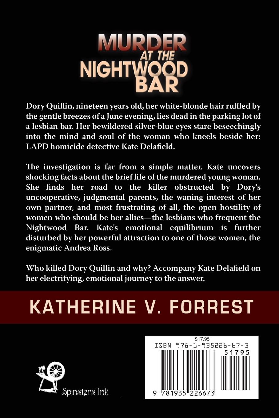 Rückseitencover Murder at the Nightwood Bar