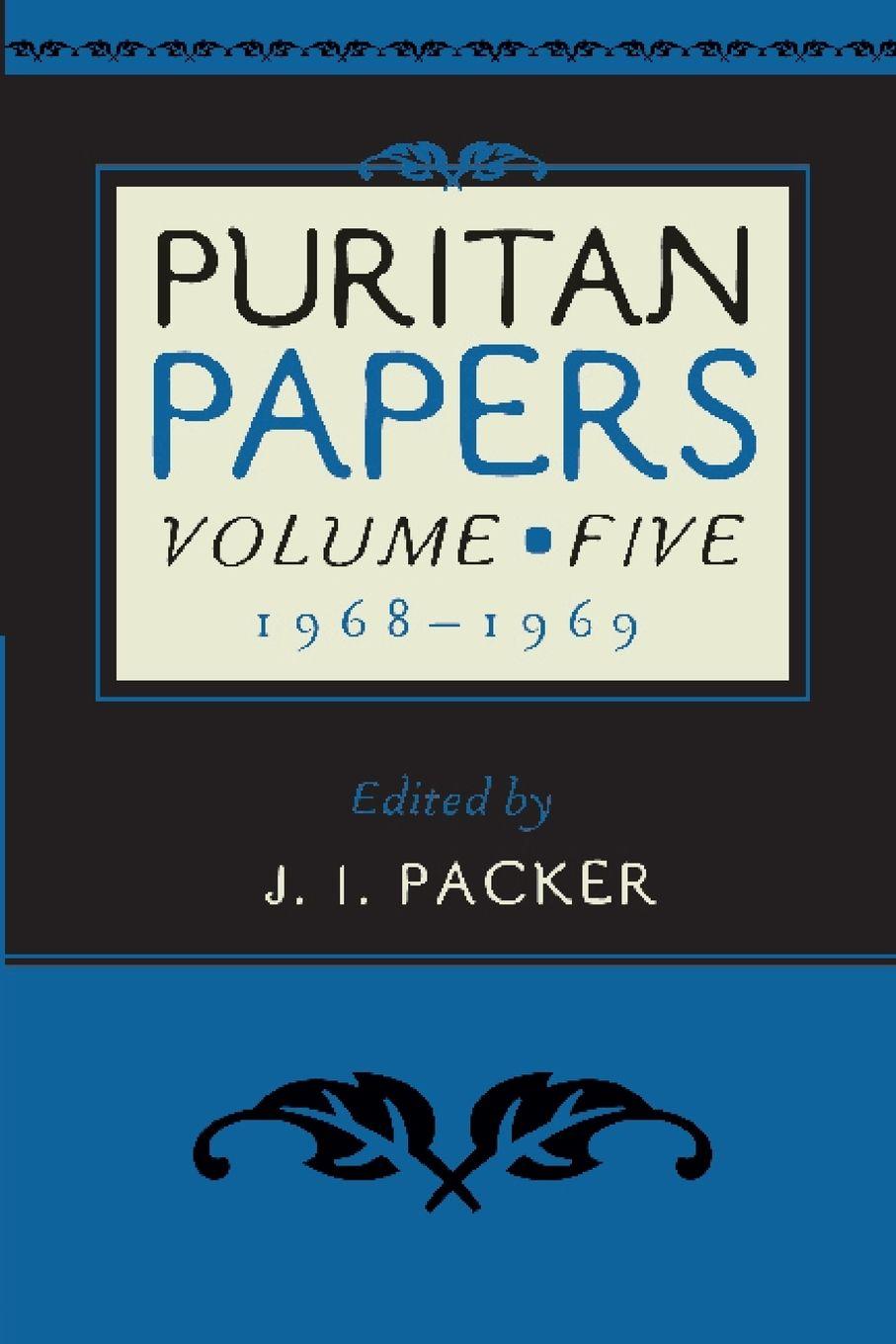 Vorderes Coverbild Puritan Papers