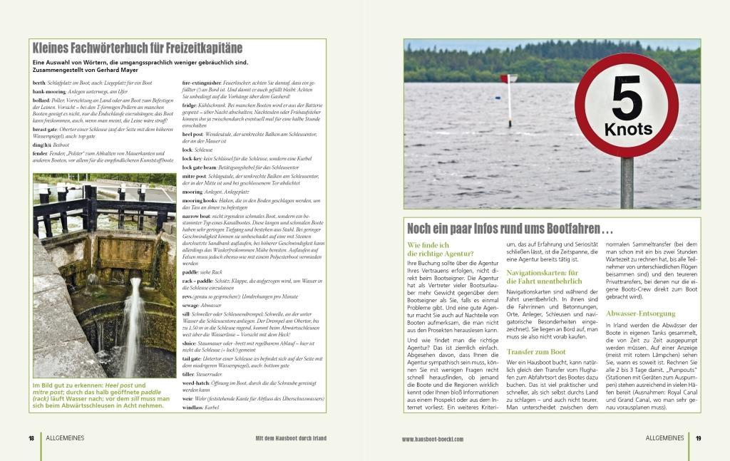 Beispielinhalt (Bild) Mit dem Hausboot durch Irland