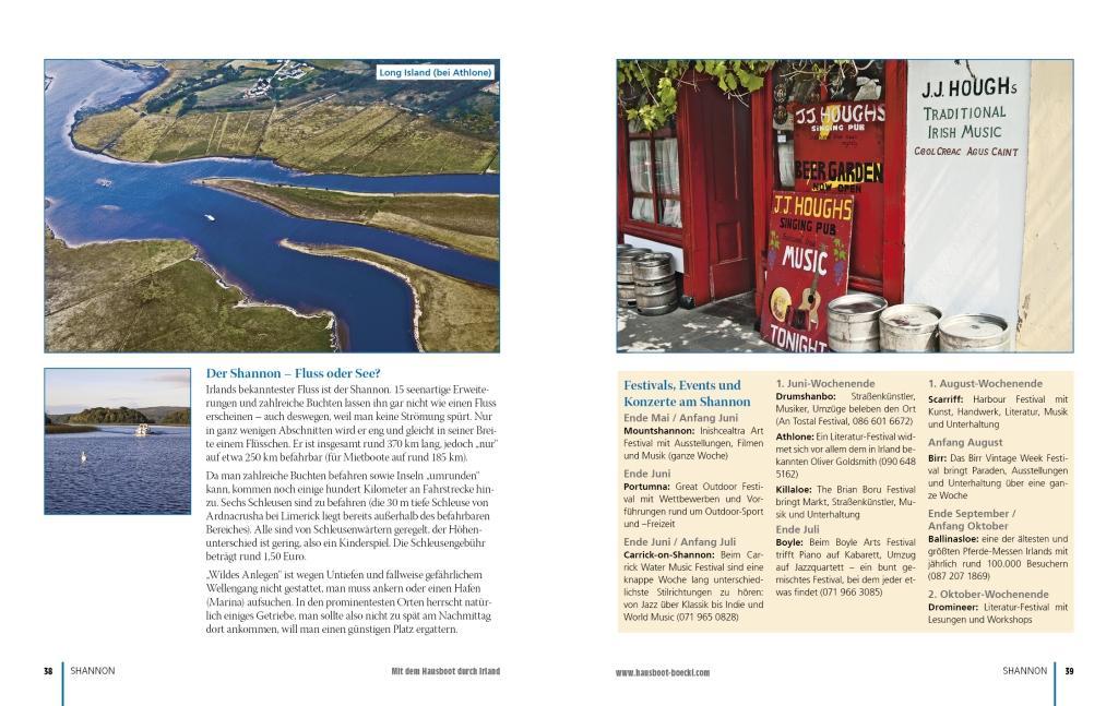 Beispielinhalt (Bild) Mit dem Hausboot durch Irland