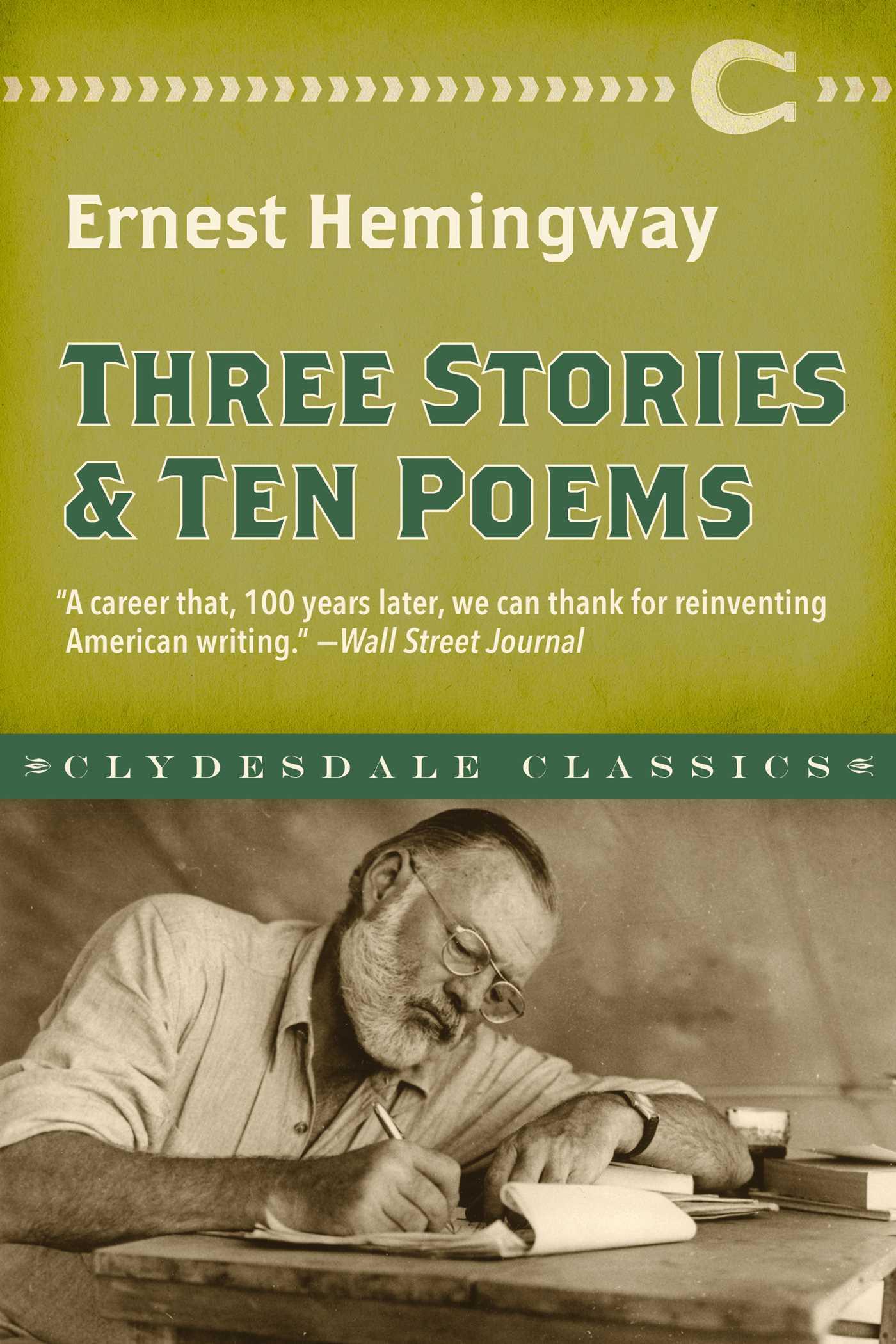 Vorderes Coverbild Three Stories and Ten Poems
