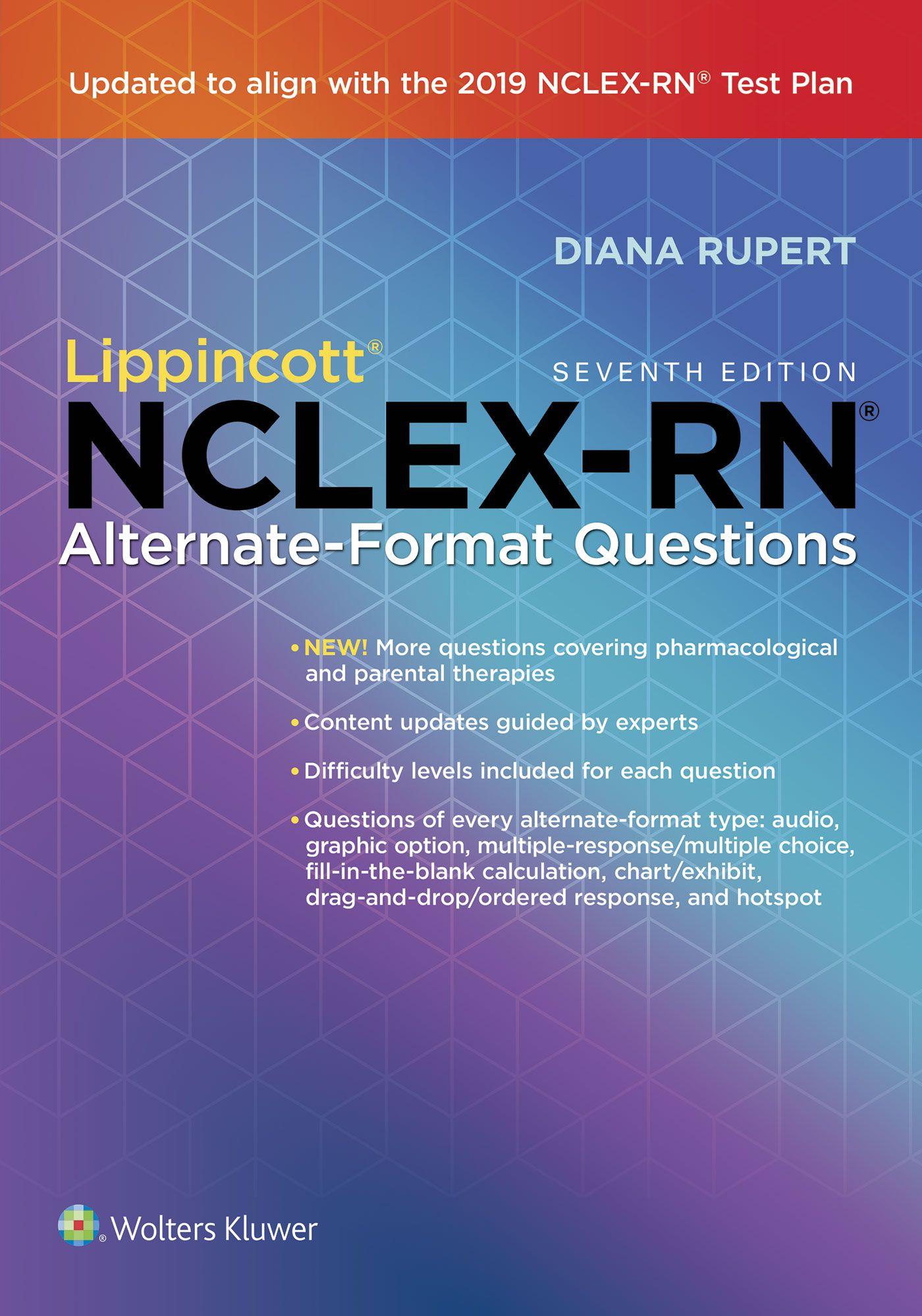 Vorderes Coverbild Lippincott Nclex-RN Alternate-Format Questions
