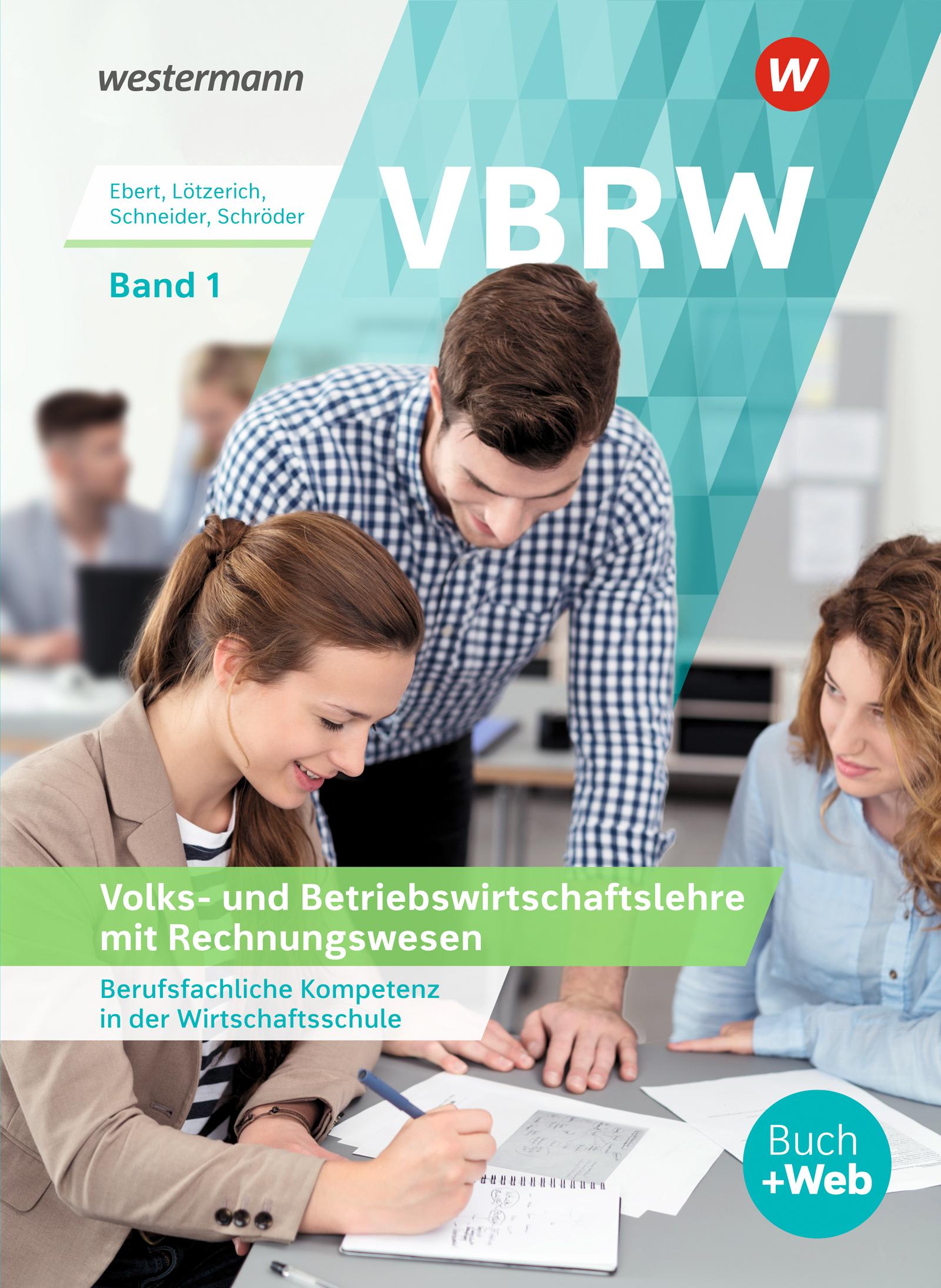 Vorderes Coverbild VBRW - Volks- und Betriebswirtschaftslehre mit Rechnungswesen 1. Schulbuch