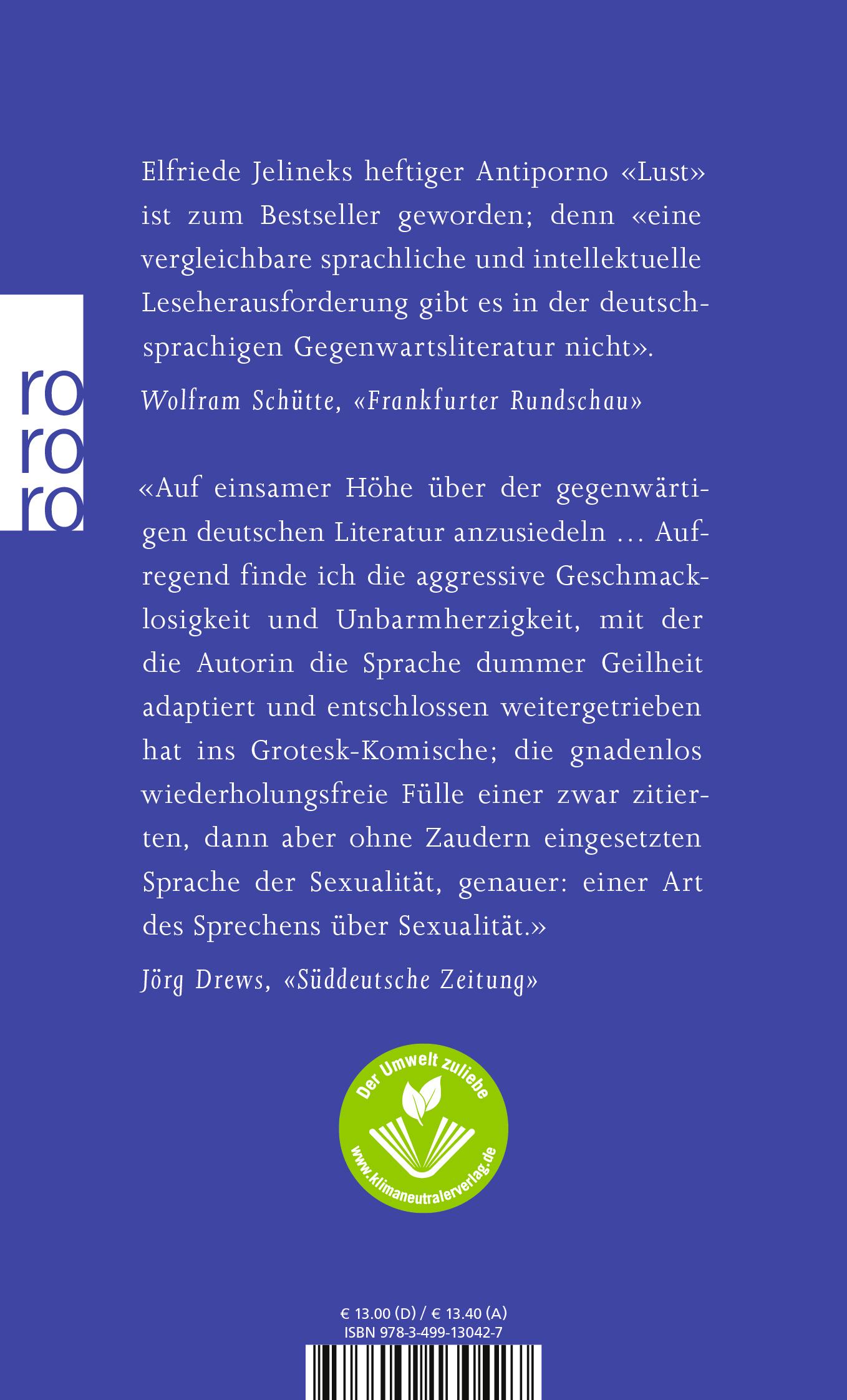 Rückseitencover Lust