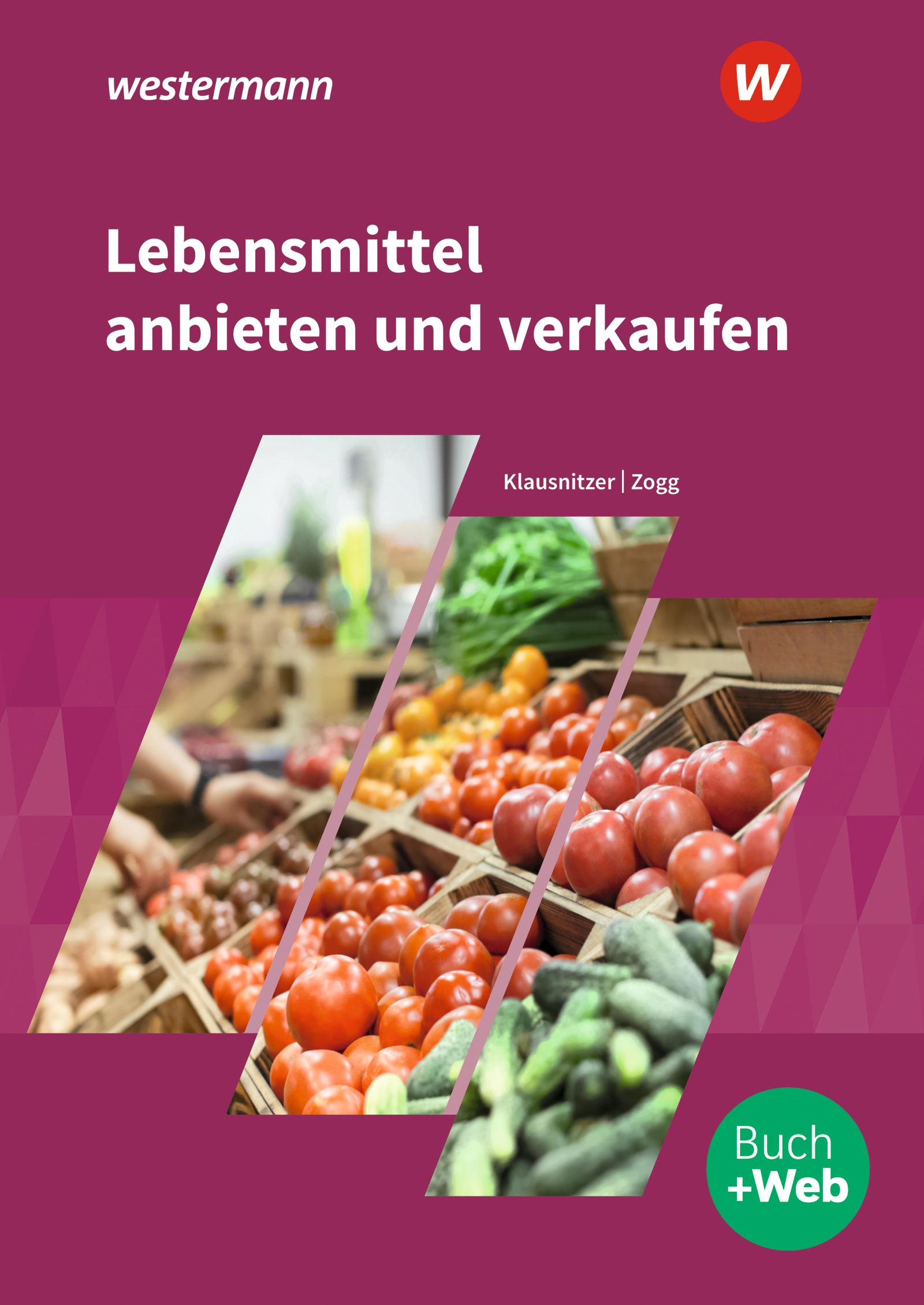Vorderes Coverbild Lebensmittel anbieten und verkaufen. Schulbuch