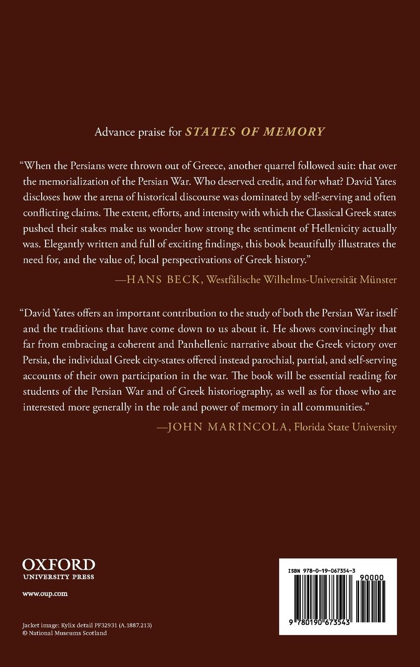 Rückseitencover STATES OF MEMORY C