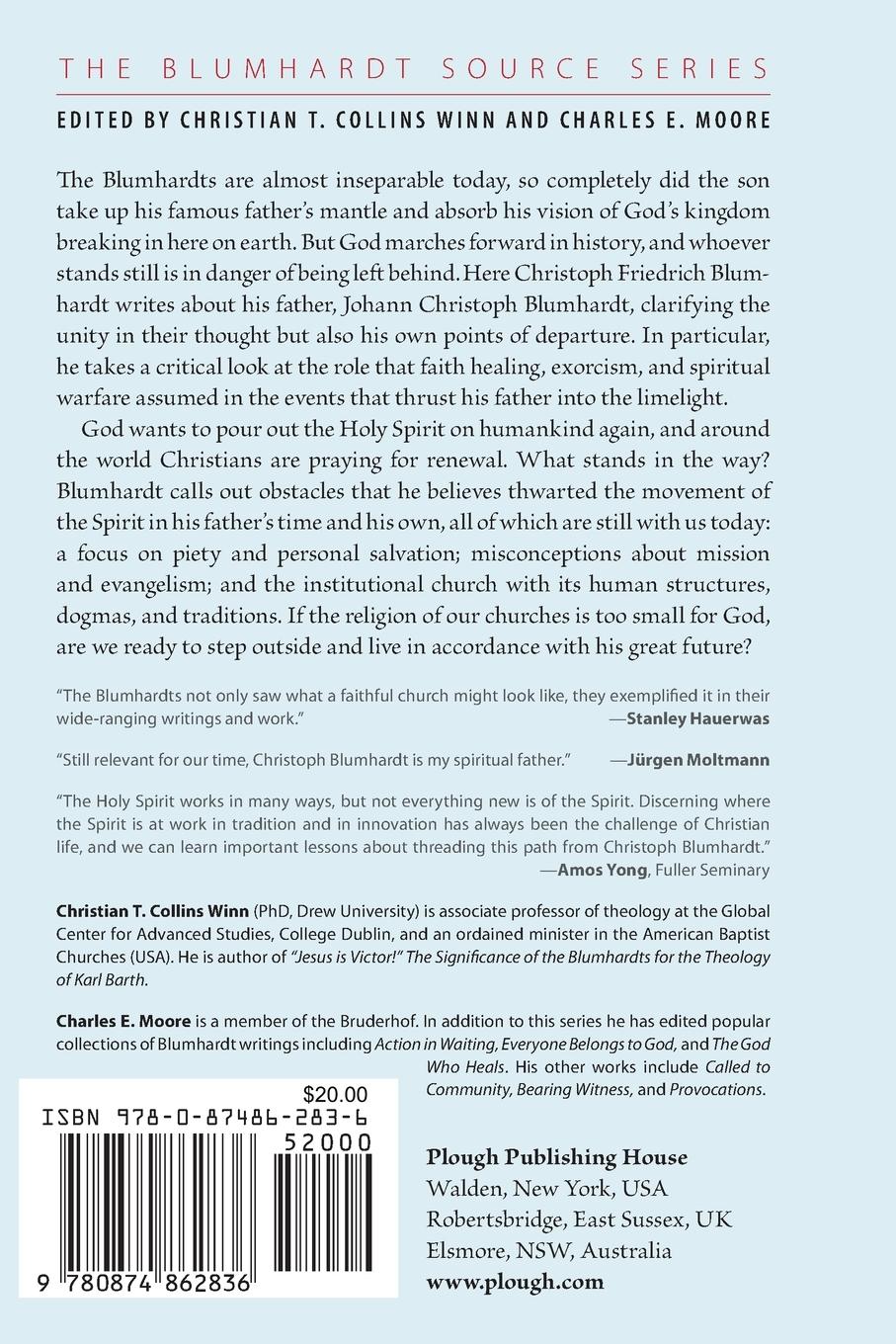 Rückseitencover Make Way for the Spirit