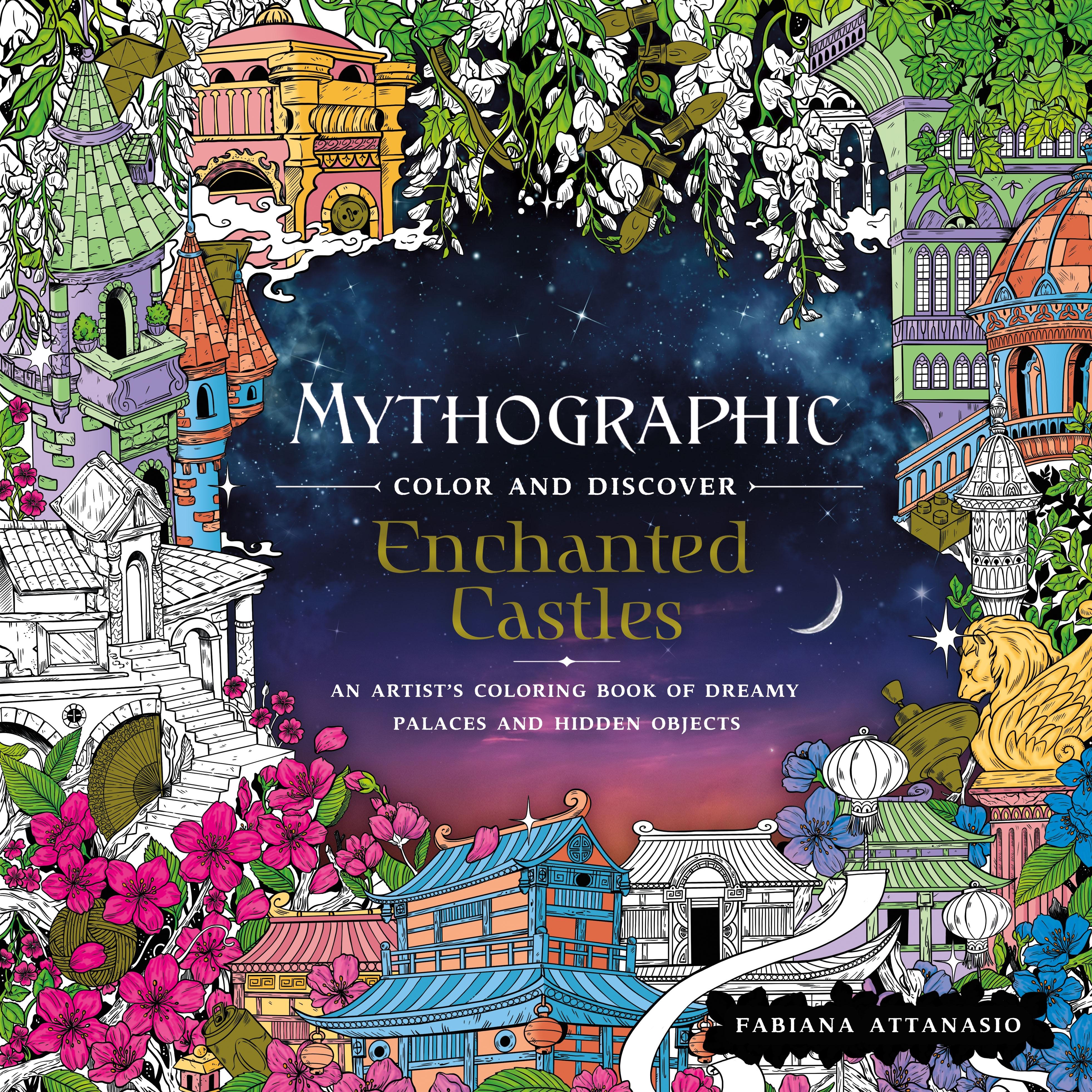 Vorderes Coverbild Mythographic Color and Discover: Enchanted Castles