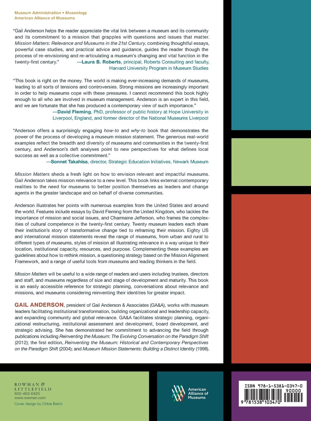 Rückseitencover Mission Matters