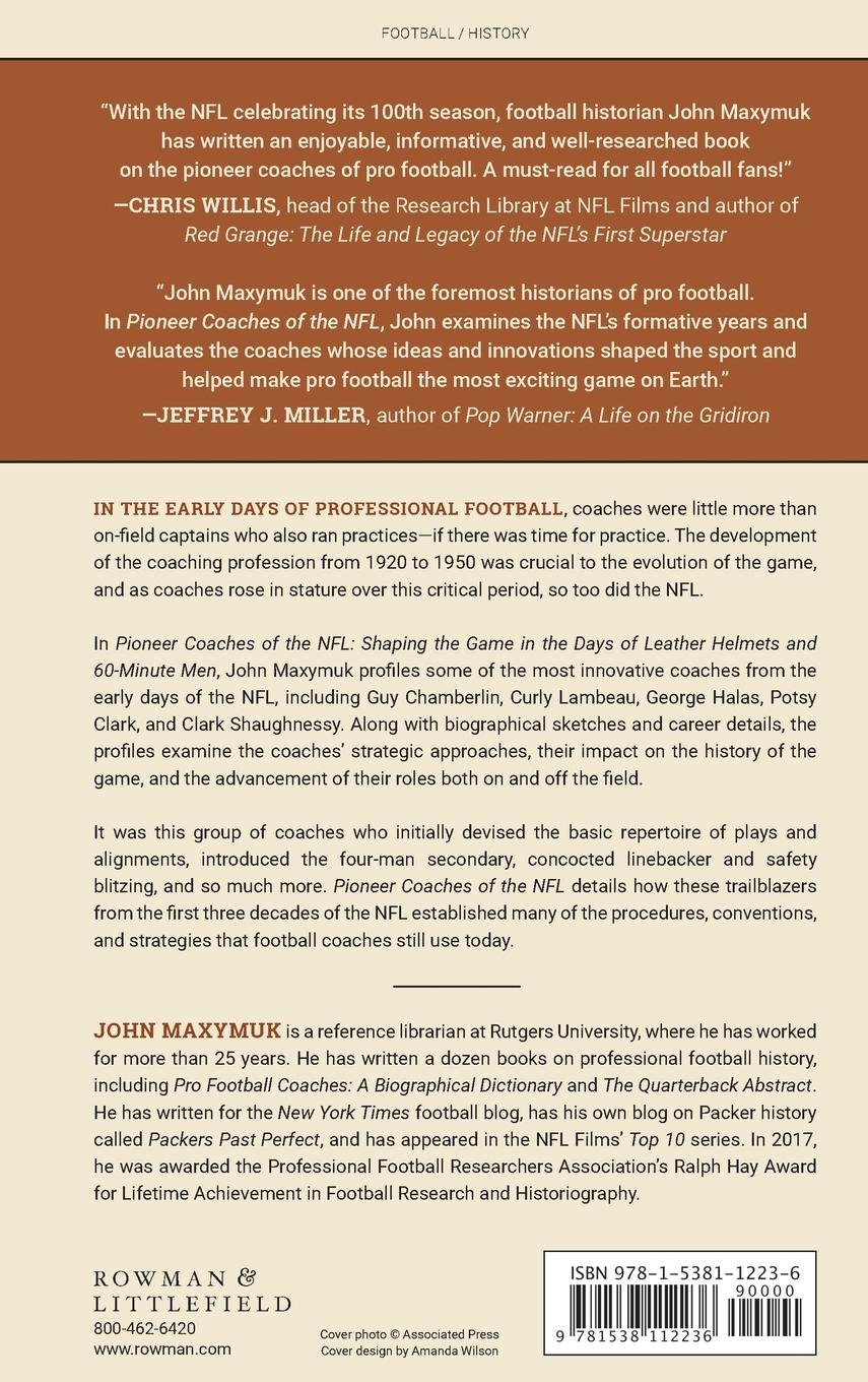 Rückseitencover Pioneer Coaches of the NFL