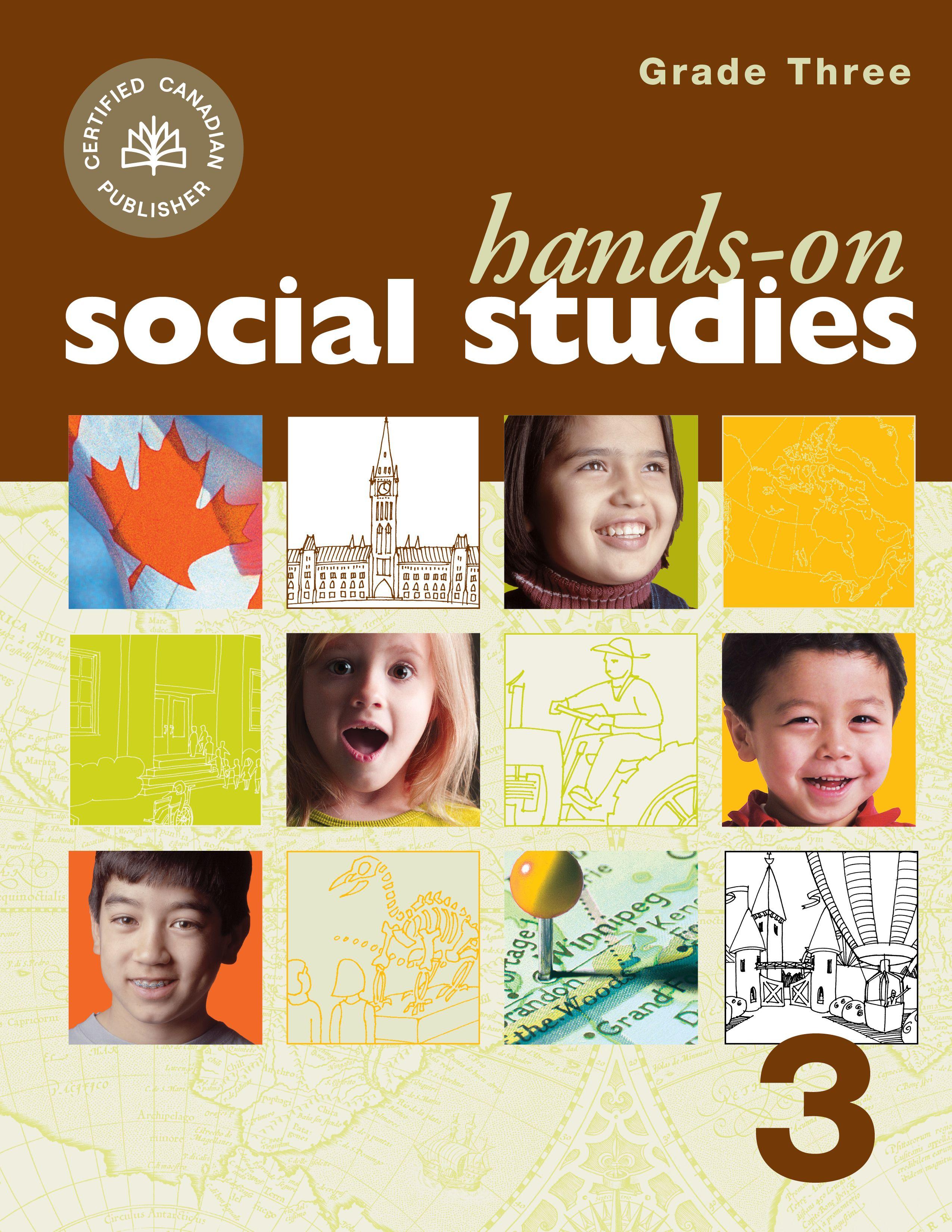 Vorderes Coverbild Hands-On Social Studies for Manitoba, Grade 3