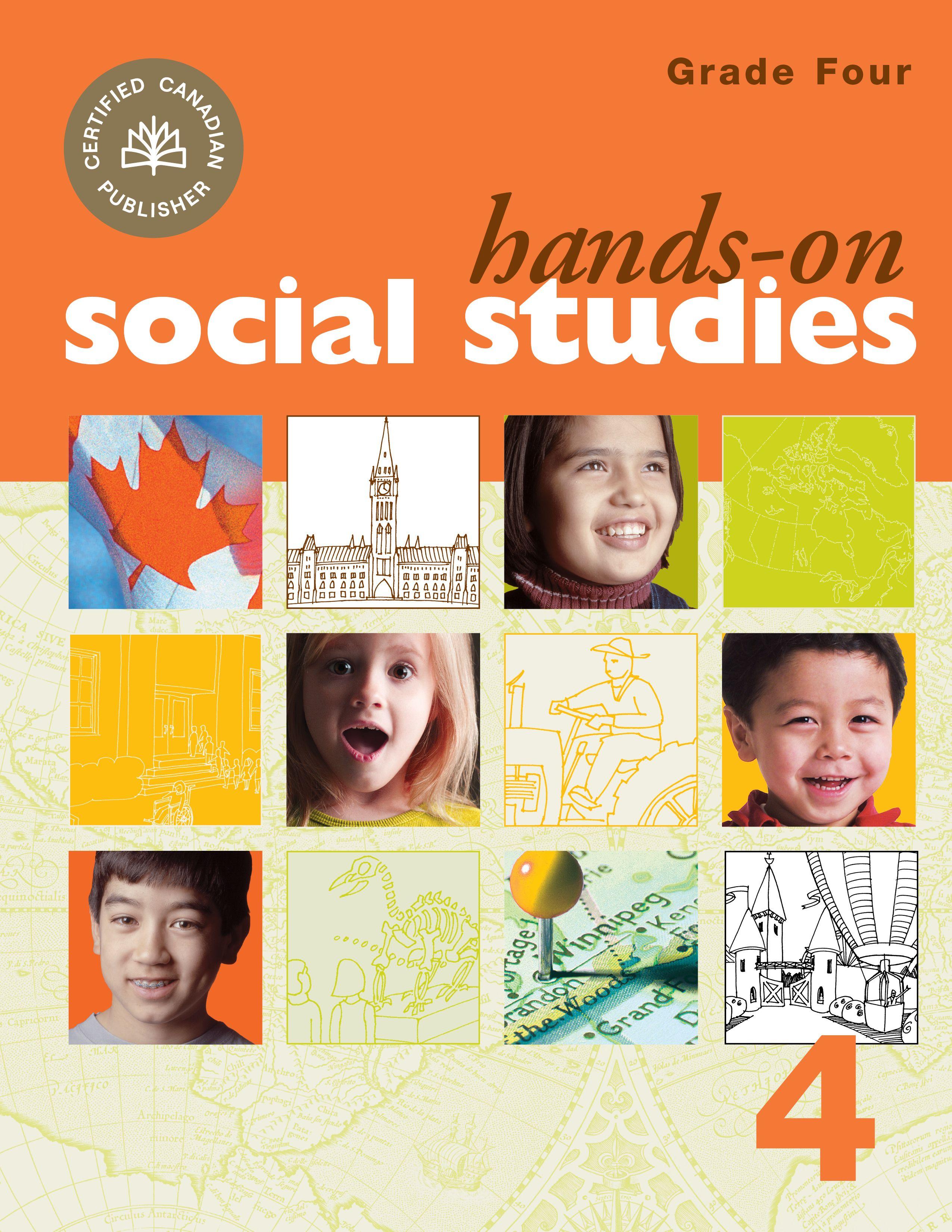 Vorderes Coverbild Hands-On Social Studies for Manitoba, Grade 4