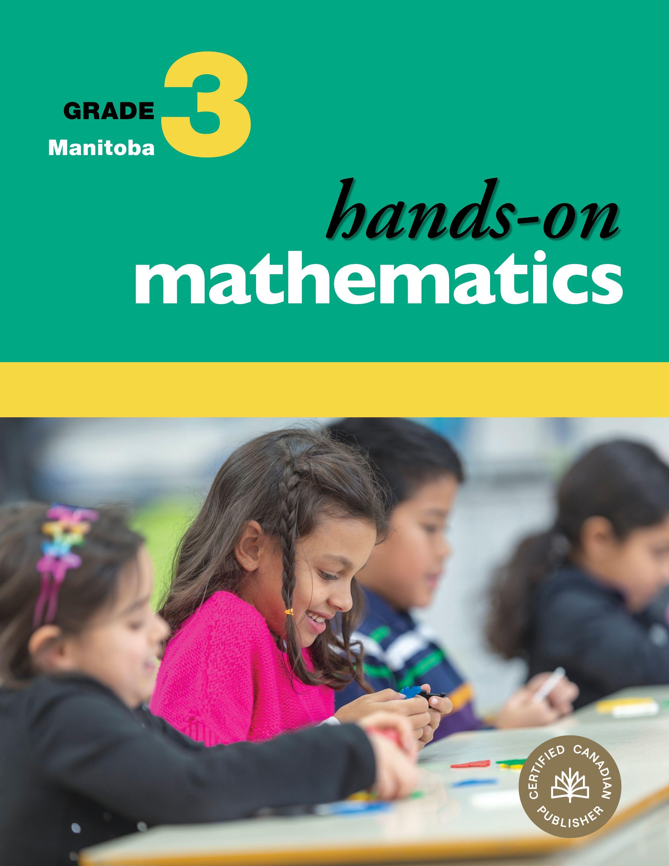 Vorderes Coverbild Hands-On Mathematics for Manitoba, Grade 3