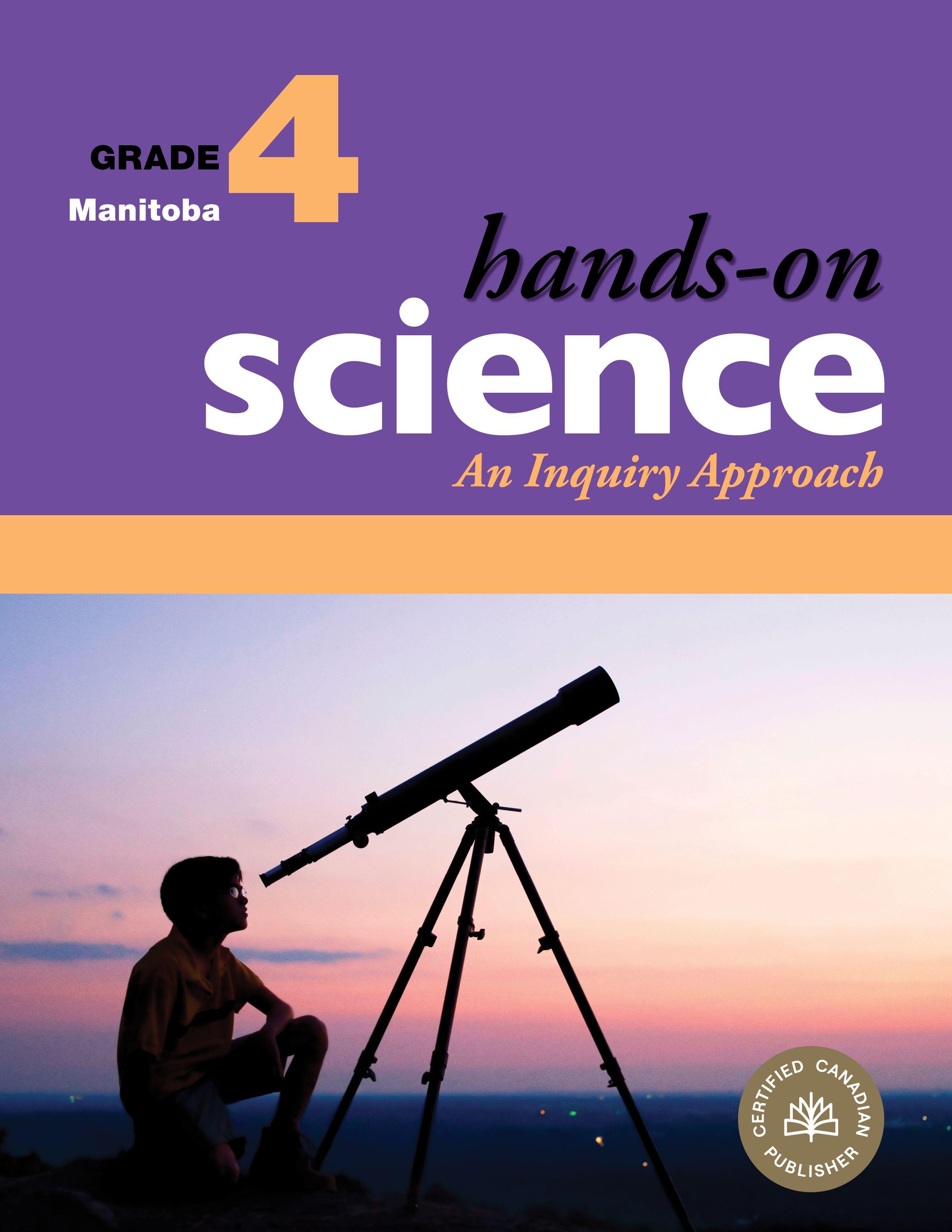 Vorderes Coverbild Hands-On Science for Manitoba, Grade 4
