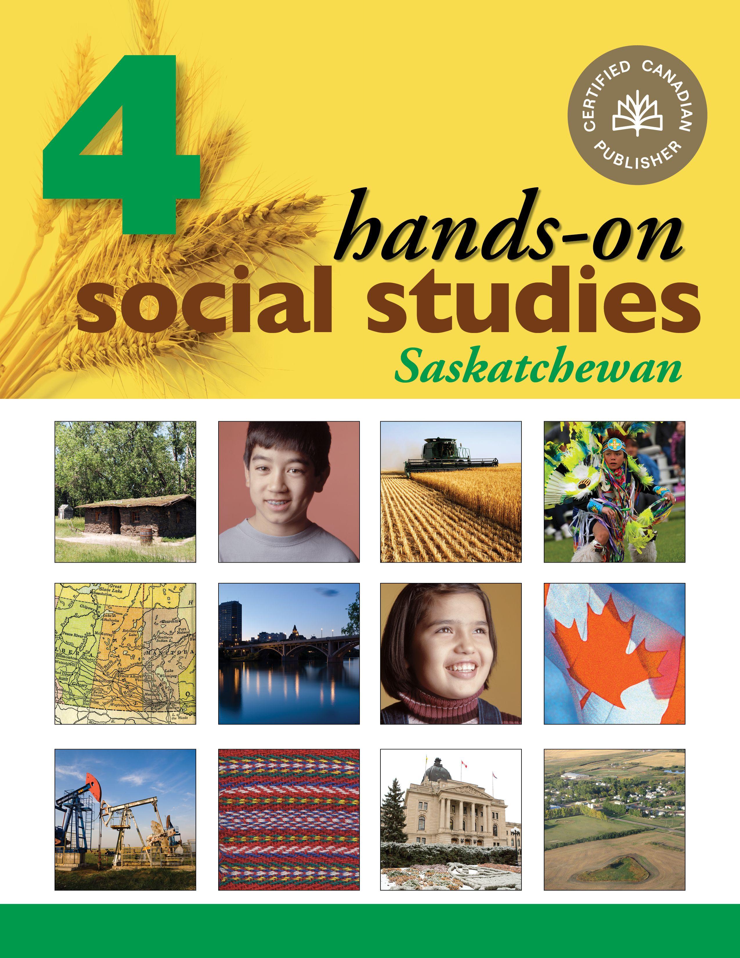 Vorderes Coverbild Hands-On Social Studies for Saskatchewan, Grade 4