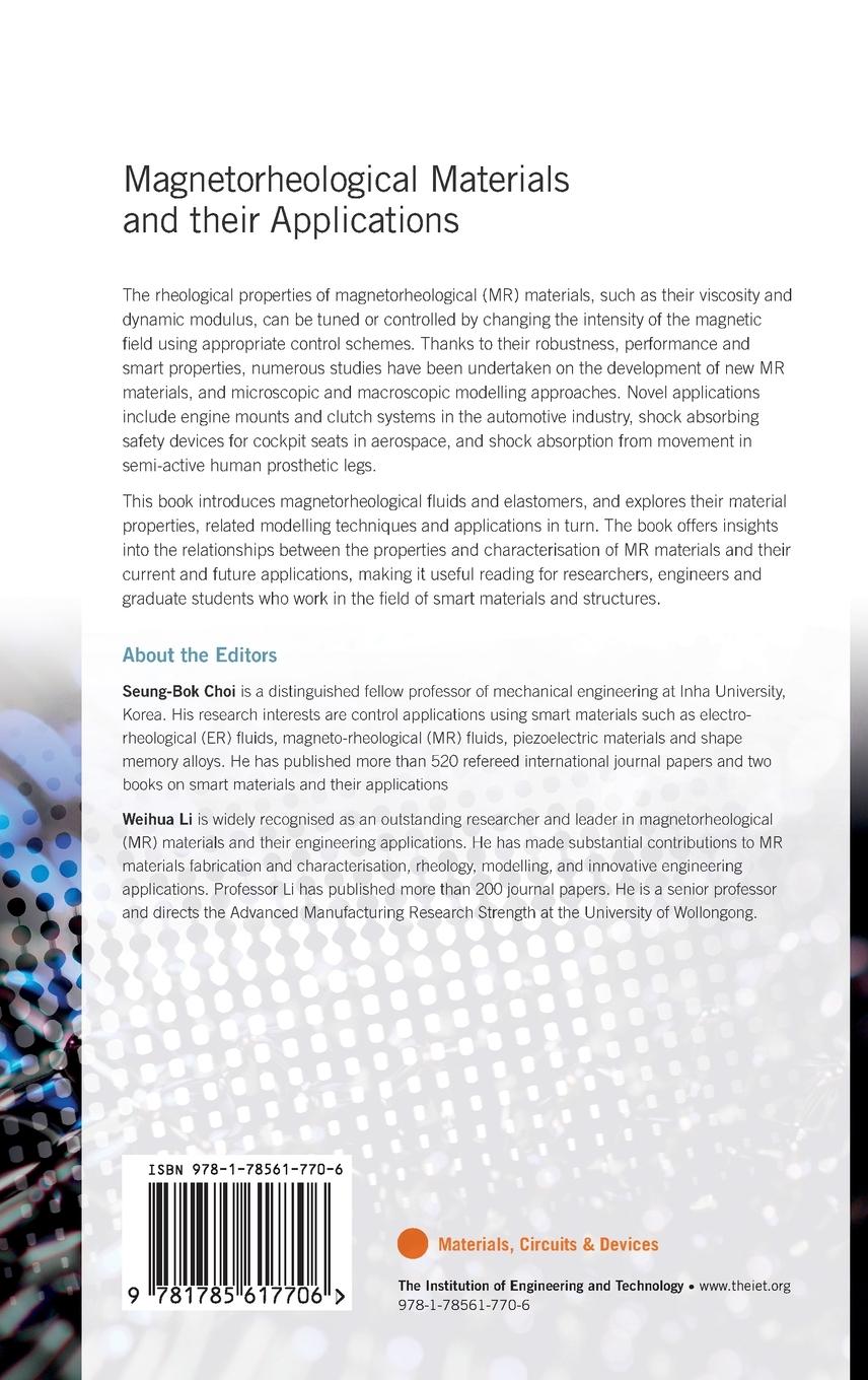 Rückseitencover Magnetorheological Materials and Their Applications