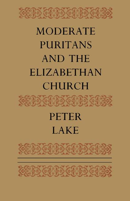 Vorderes Coverbild Moderate Puritans and the Elizabethan Church