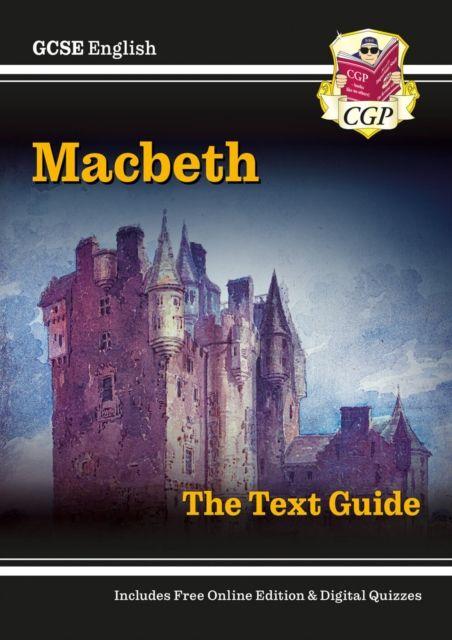 Vorderes Coverbild GCSE English Shakespeare Text Guide - Macbeth includes Online Edition & Quizzes