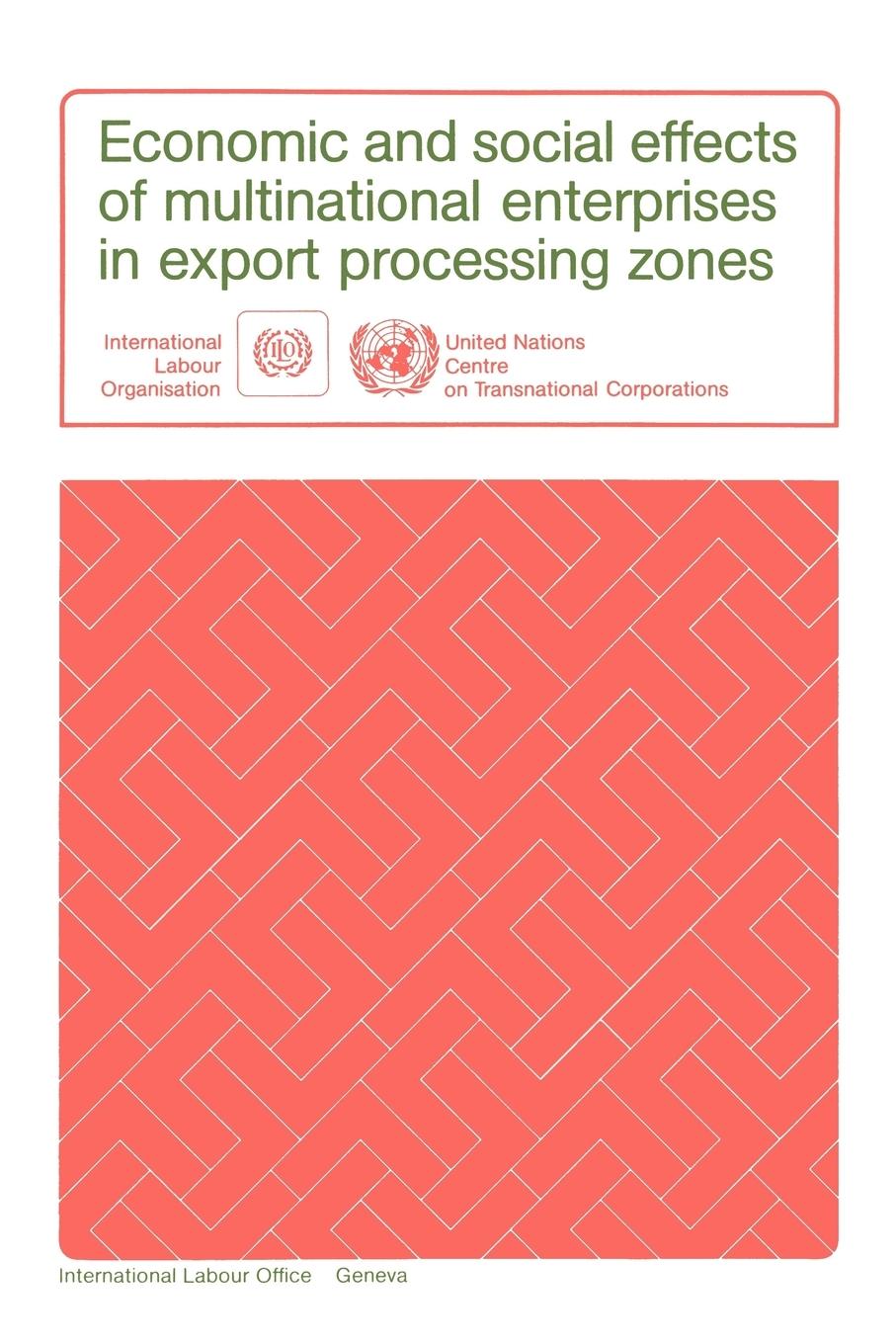Vorderes Coverbild Economic and social effects of multinational enterprises in export processing zones