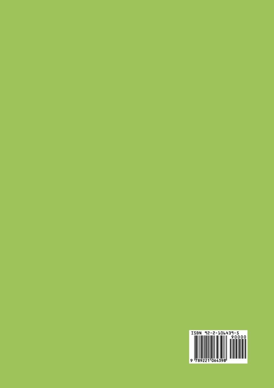 Rückseitencover Tree nurseries. An illustrated technical guide and training manual