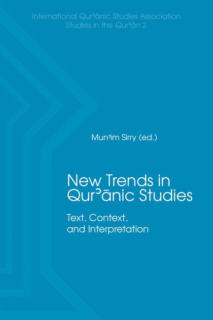 Vorderes Coverbild New Trends in Qur'nic Studies