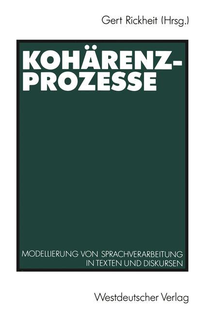 Vorderes Coverbild Kohärenzprozesse