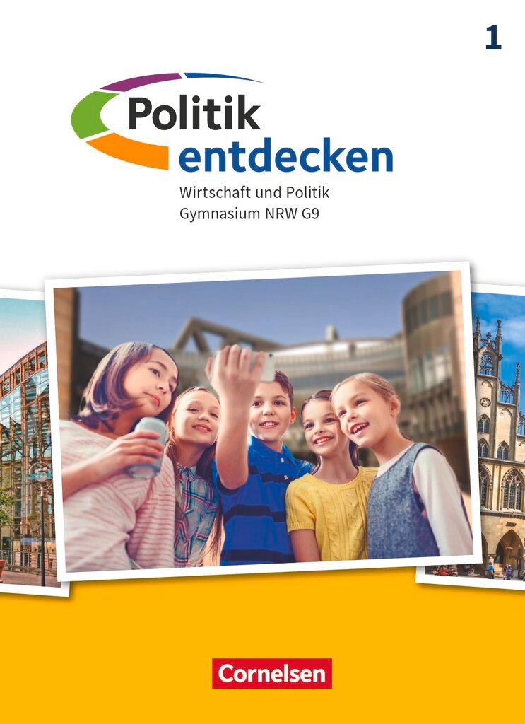 Vorderes Coverbild Politik entdecken Band 1. Gymnasium Nordrhein-Westfalen - Schülerbuch