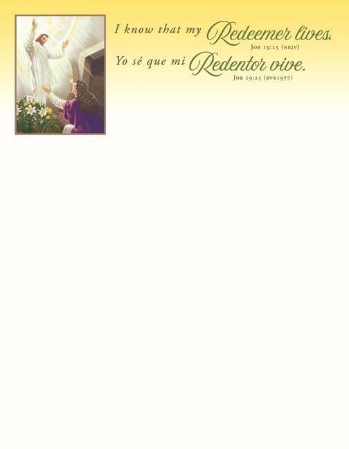 Vorderes Coverbild Letterhead - Easter - Bilingual