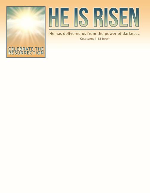 Vorderes Coverbild Letterhead - Easter
