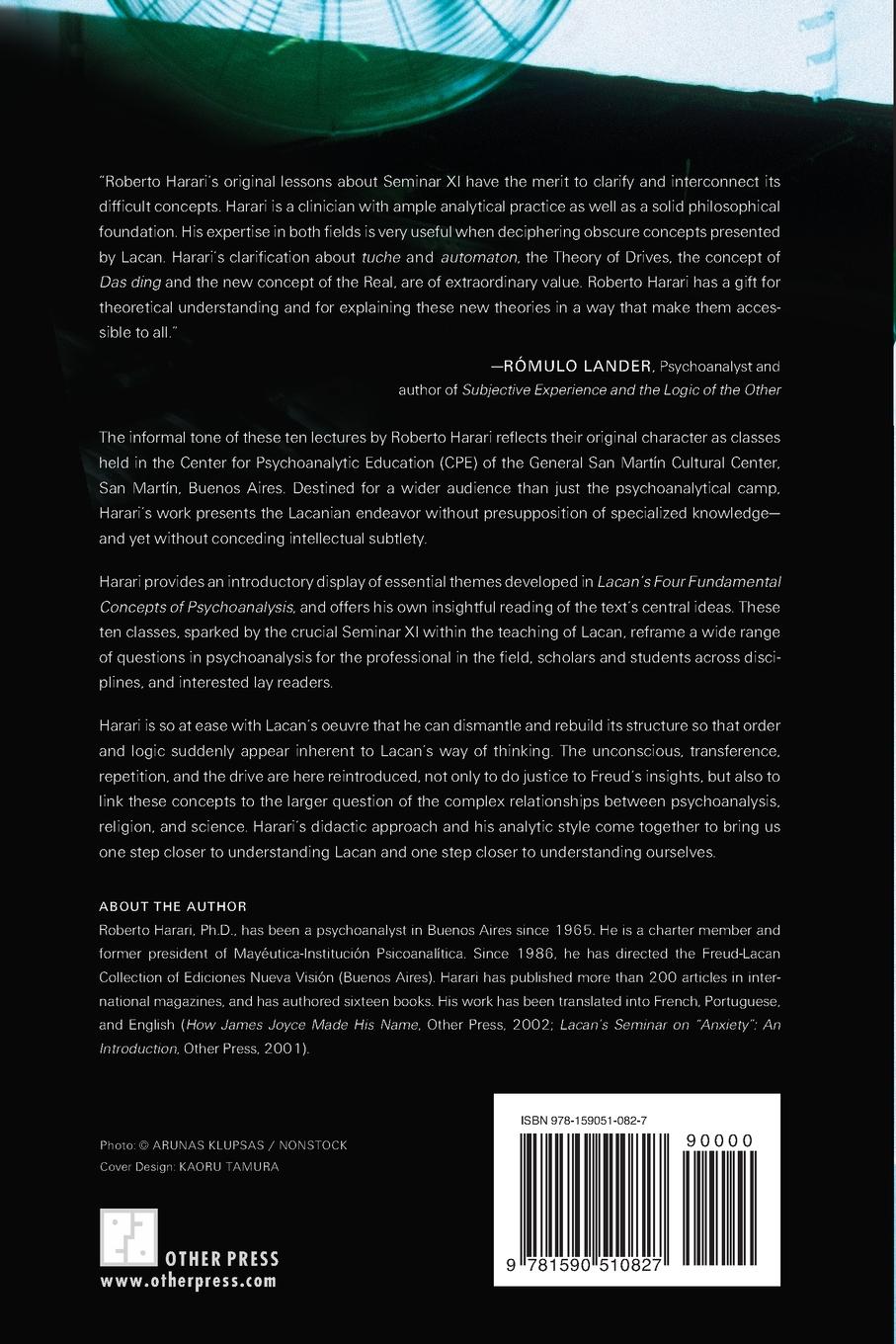 Rückseitencover Lacan's Four Fundamental Concepts of Psychoanalysis