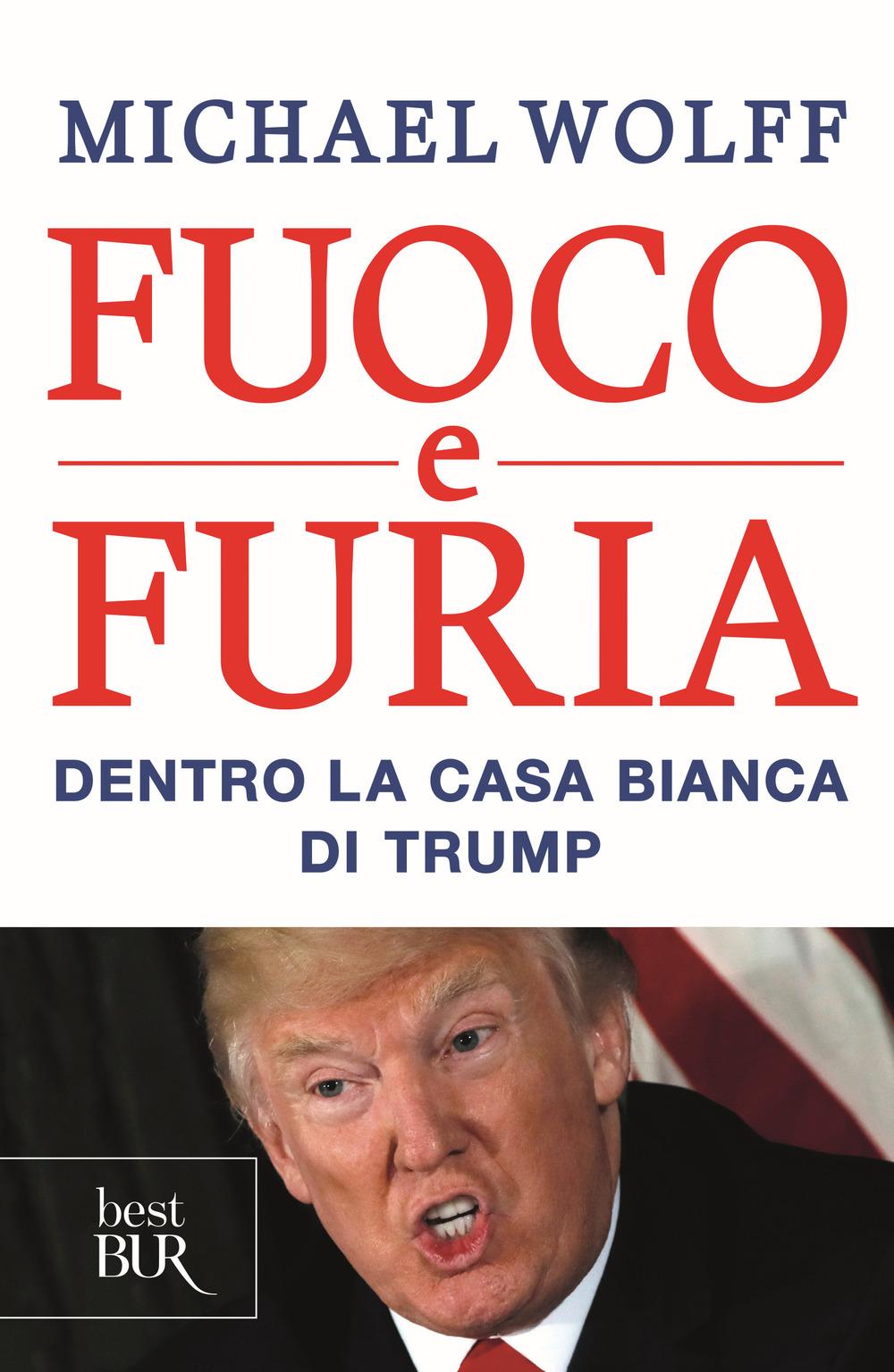 Vorderes Coverbild Fuoco e furia. Dentro la Casa Bianca di Trump