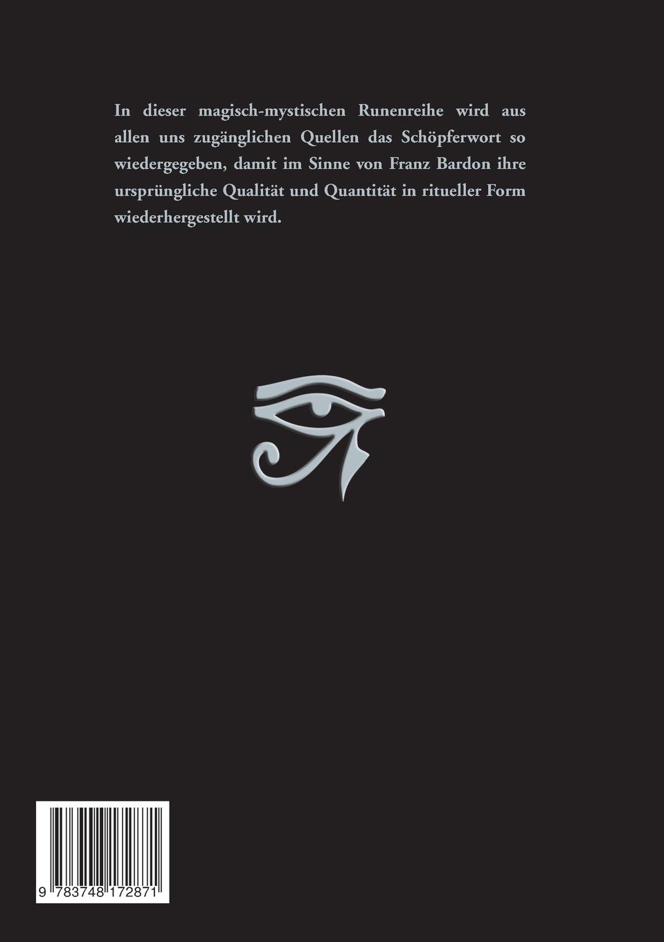 Rückseitencover Von ost-westlichen Runen-Mysterien