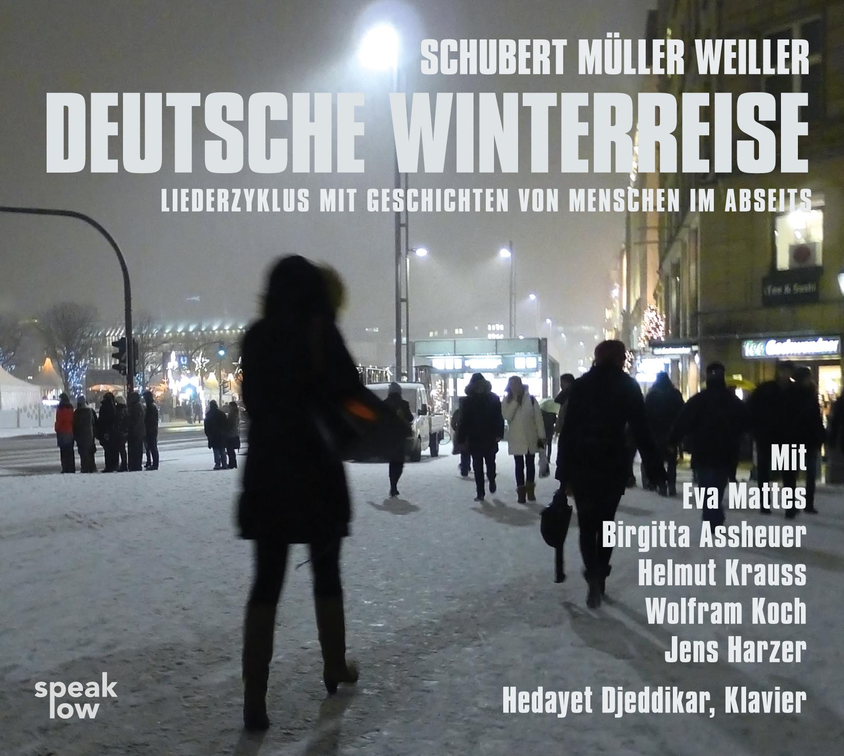 Vorderes Coverbild Deutsche Winterreise