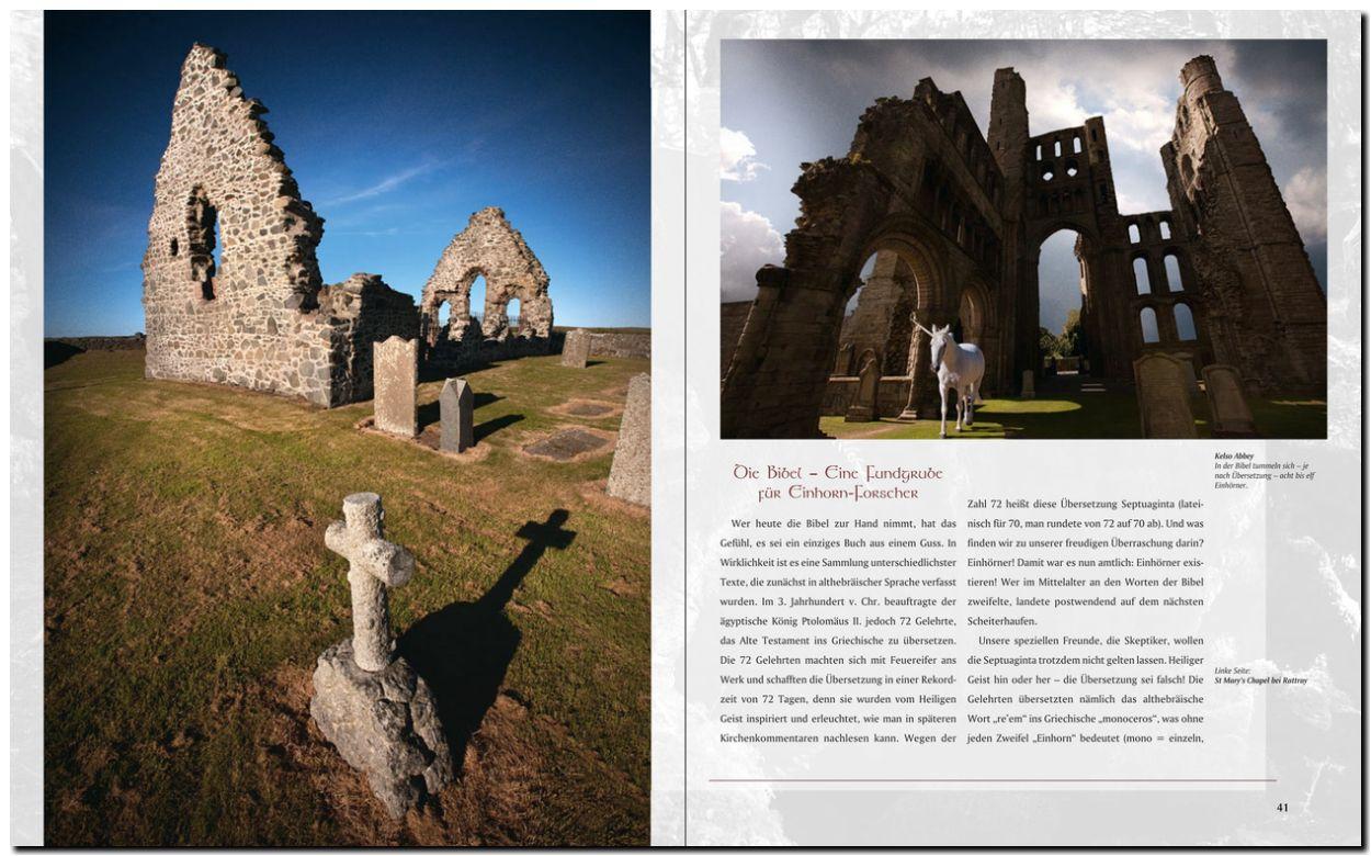 Beispielinhalt (Bild) ... als lebten die Einhörner in Schottland - Die Suche nach den Letzten ihrer Art