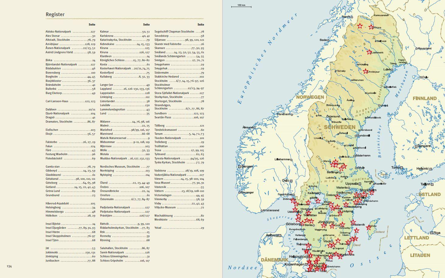 Beispielinhalt (Bild) Best of Schweden - 66 Highlights