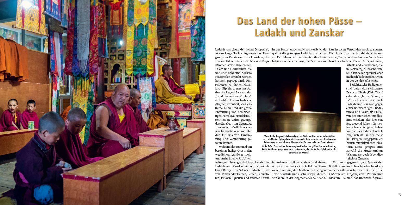 Beispielinhalt (Bild) Heilige Plätze im Himalaya - Von Klöstern, Göttern und Heiligen in Tibet, Indien und Nepal