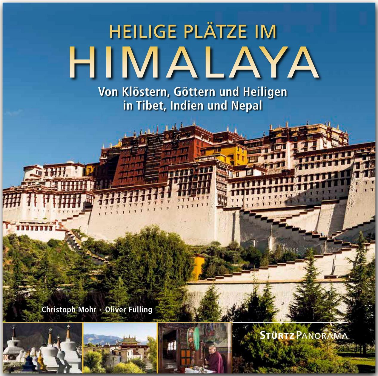 Vorderes Coverbild Heilige Plätze im Himalaya - Von Klöstern, Göttern und Heiligen in Tibet, Indien und Nepal