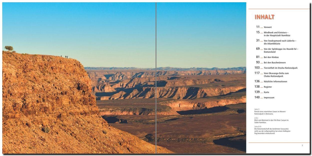 Beispielinhalt (Bild) Namibia und Botswana - Wildnis Afrika