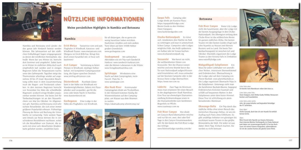 Beispielinhalt (Bild) Namibia und Botswana - Wildnis Afrika