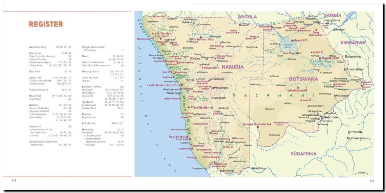 Beispielinhalt (Bild) Namibia und Botswana - Wildnis Afrika