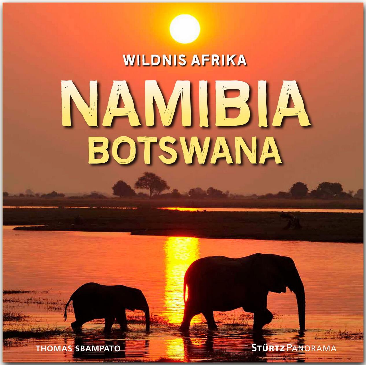 Vorderes Coverbild Namibia und Botswana - Wildnis Afrika