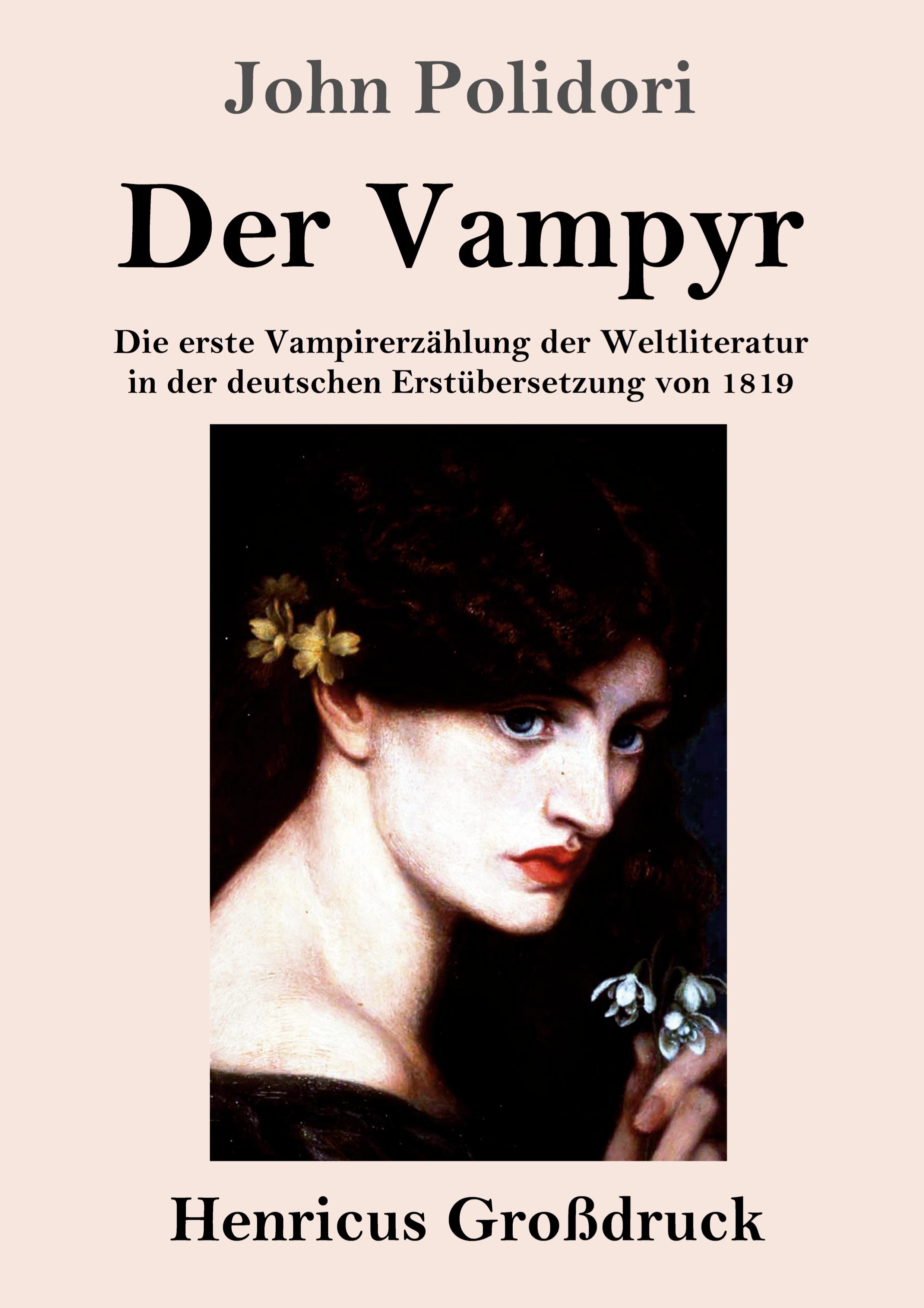 Vorderes Coverbild Der Vampyr (Großdruck)