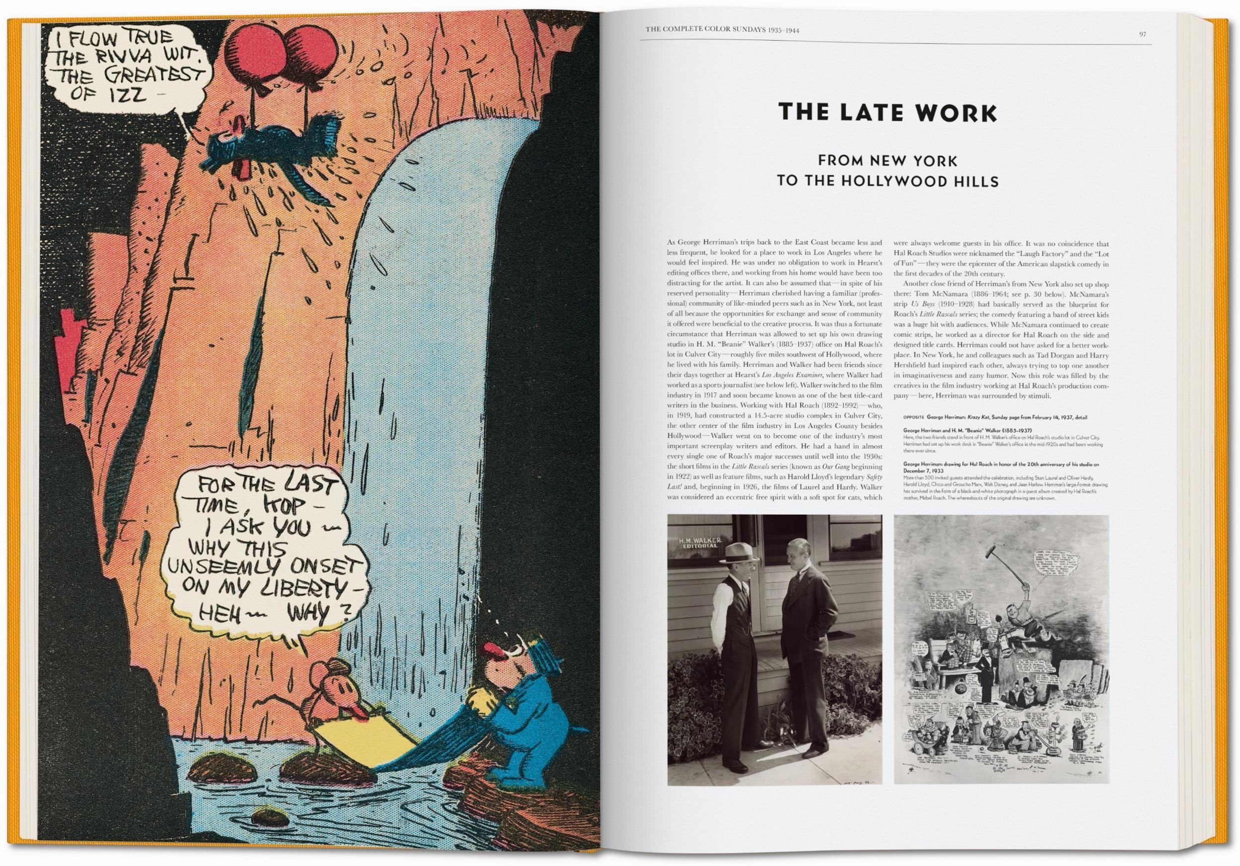 Beispielinhalt (Bild) George Herrimans "Krazy Kat". Die kompletten Sonntagsseiten in Farbe 1935-1944