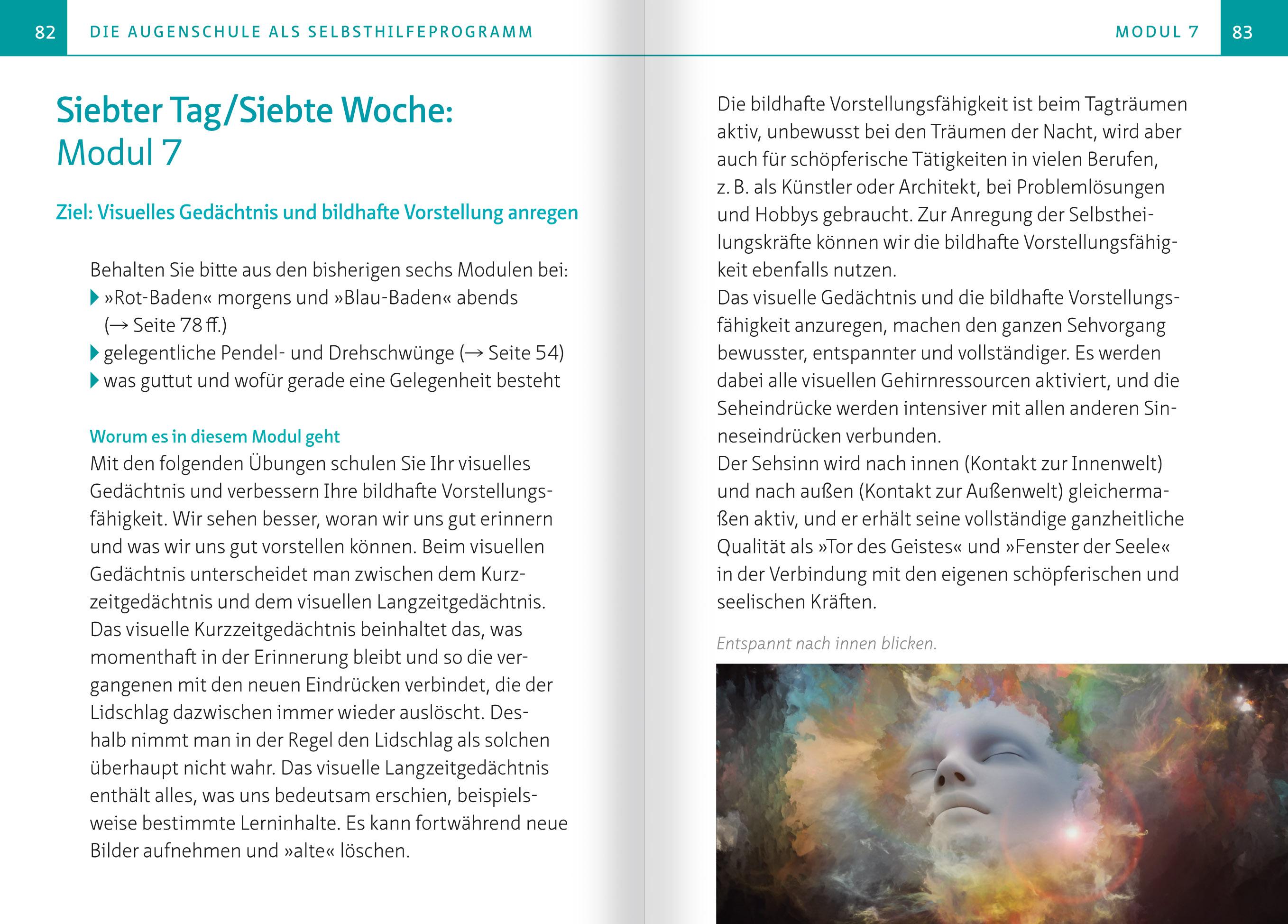 Beispielinhalt (Bild) Kleine Augenschule. Kompakt-Ratgeber