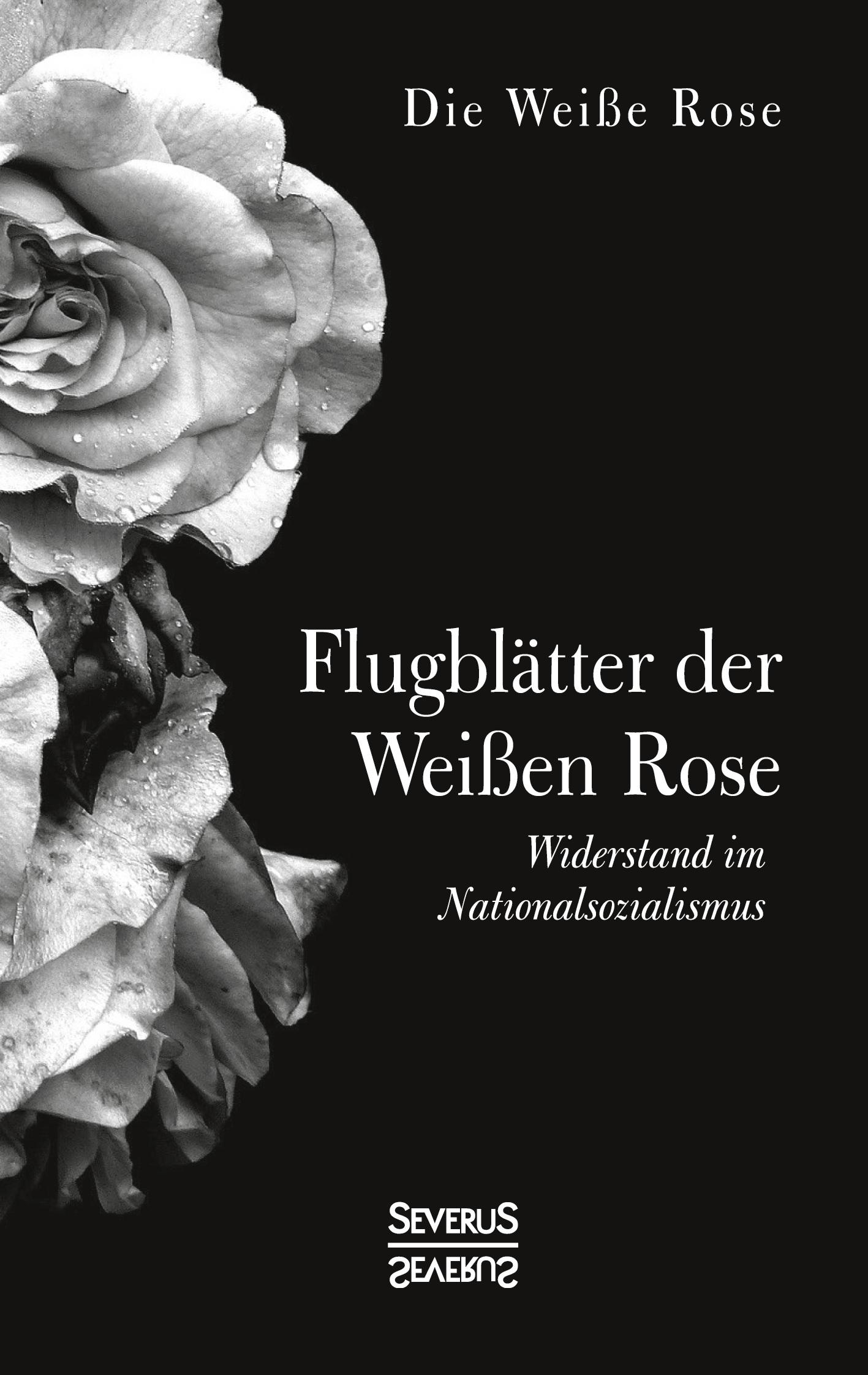 Vorderes Coverbild Flugblätter der Weißen Rose