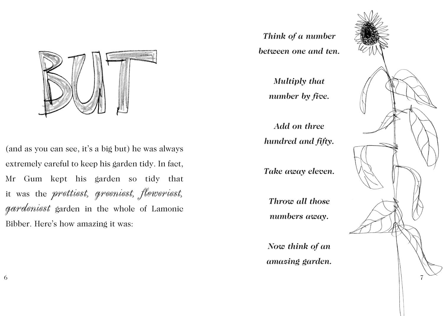 Beispielinhalt (Bild) You're a Bad Man, Mr Gum!