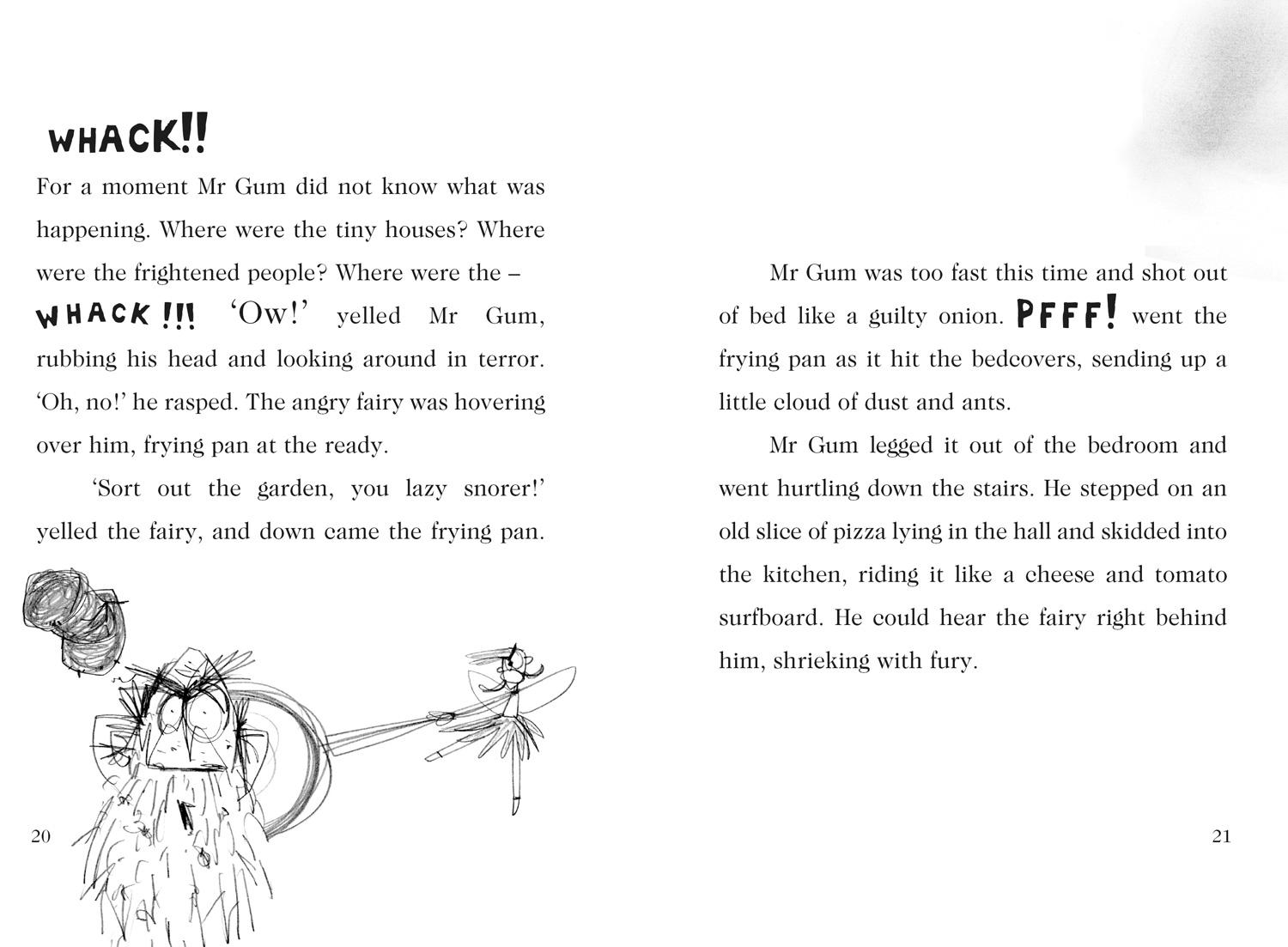 Beispielinhalt (Bild) You're a Bad Man, Mr Gum!