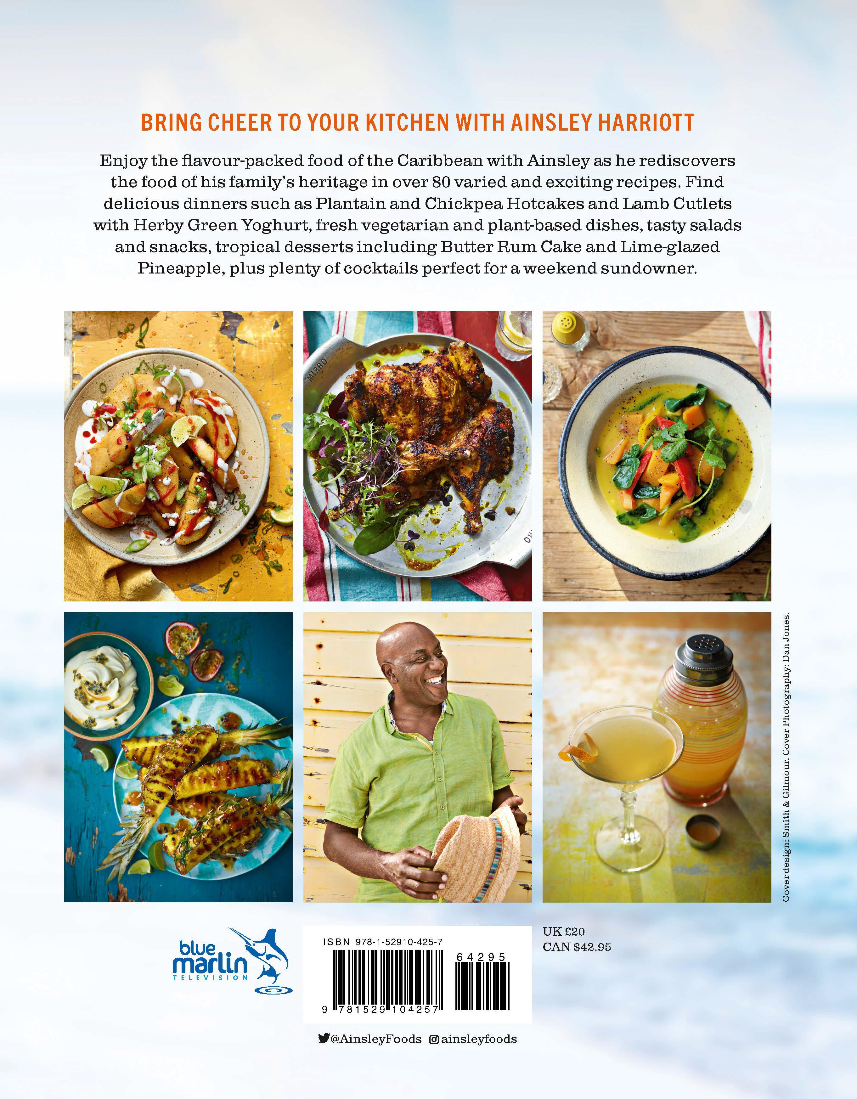 Rückseitencover Ainsley's Caribbean Kitchen
